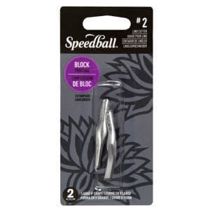 Speedball Lino Cutter Large V No.2 2 Pack